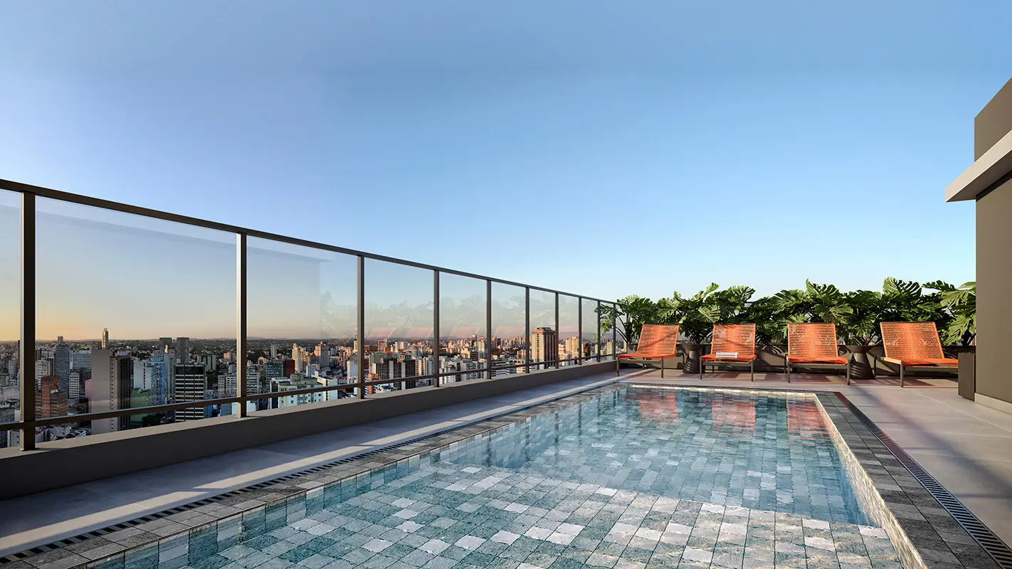 Piscina Rooftop Nex One Bela Cintra